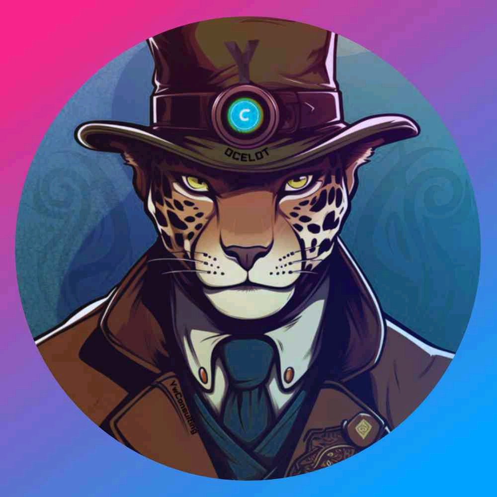 CryptOcelot (cryptocelot.lens) Lens social identity (.lens handle) PFP