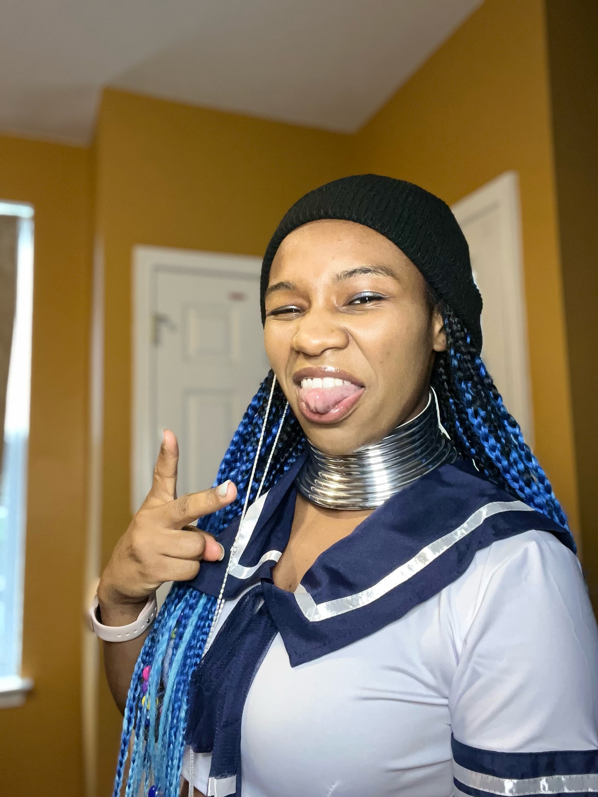 LadyNeverScared (ladyneverscared.lens) Lens social identity (.lens handle) PFP