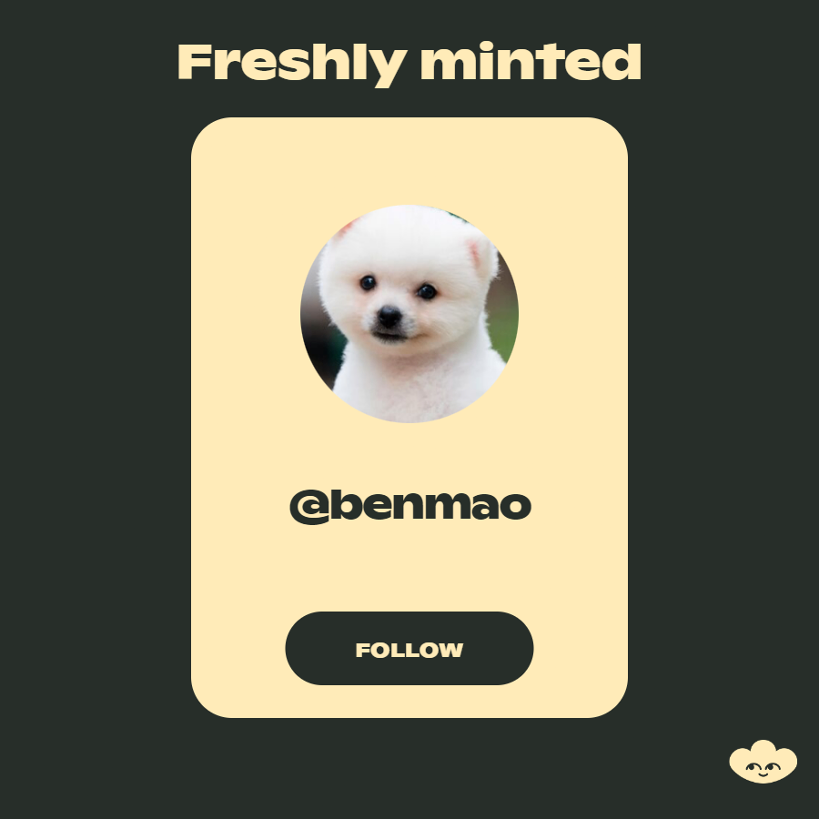 benmao5201314 (benmao.lens) Lens social identity (.lens handle) PFP