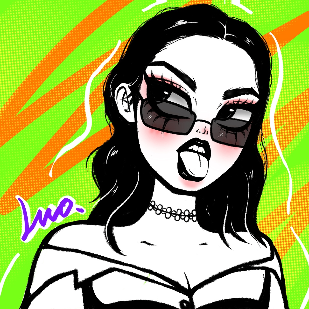 Hilary Black (qqzzzz.lens) Lens social identity (.lens handle) PFP