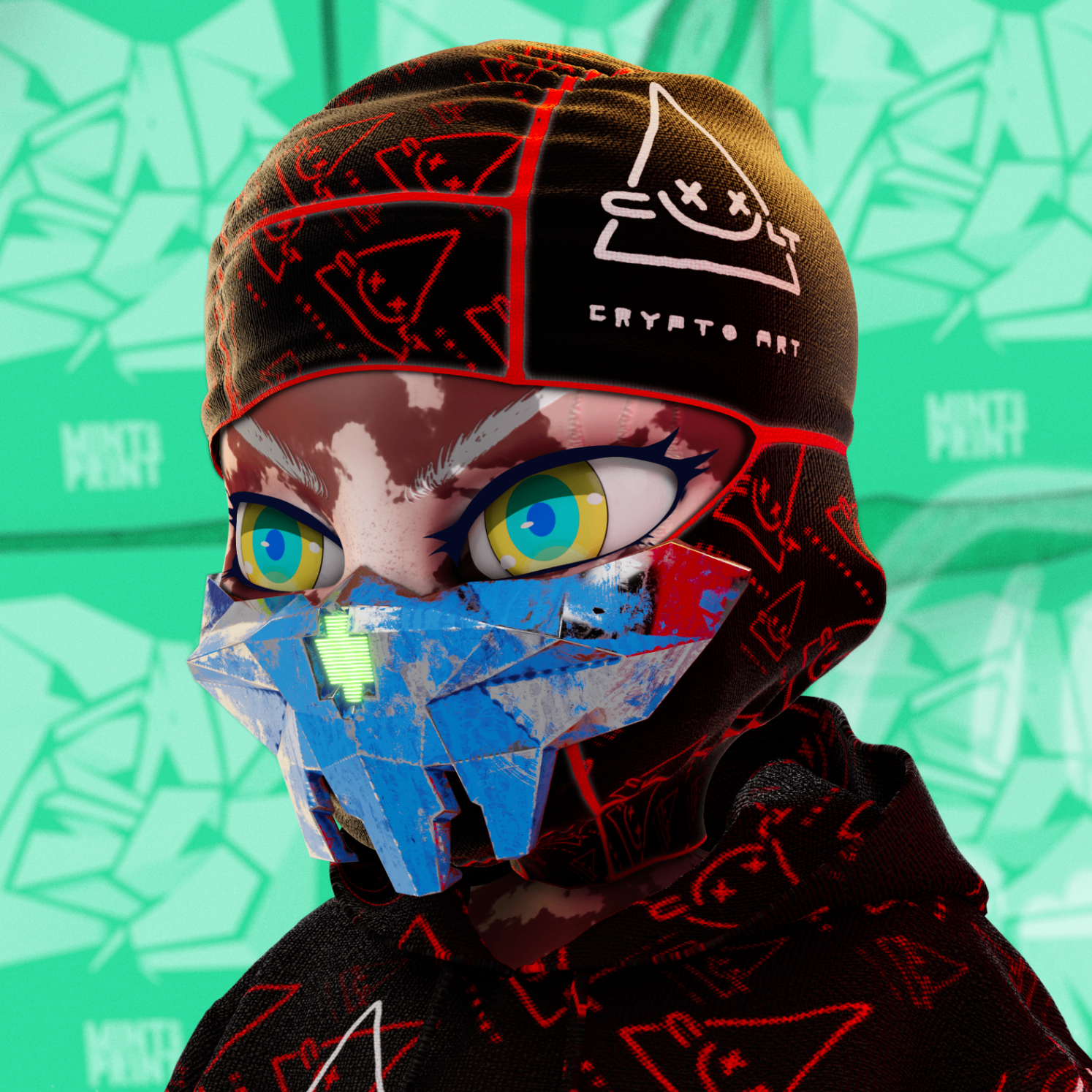 운이 좋은  ◱ ◱ (63156.lens) Lens social identity (.lens handle) PFP