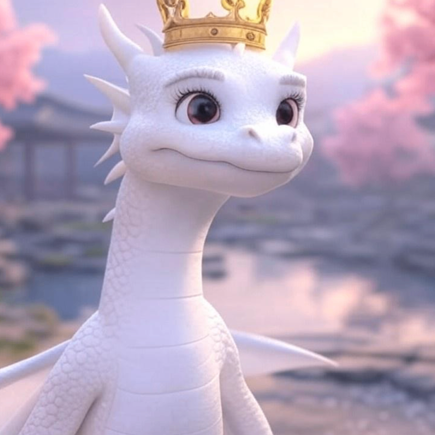 White Dragon King (whitedragonking.lens) Lens social identity (.lens handle) PFP