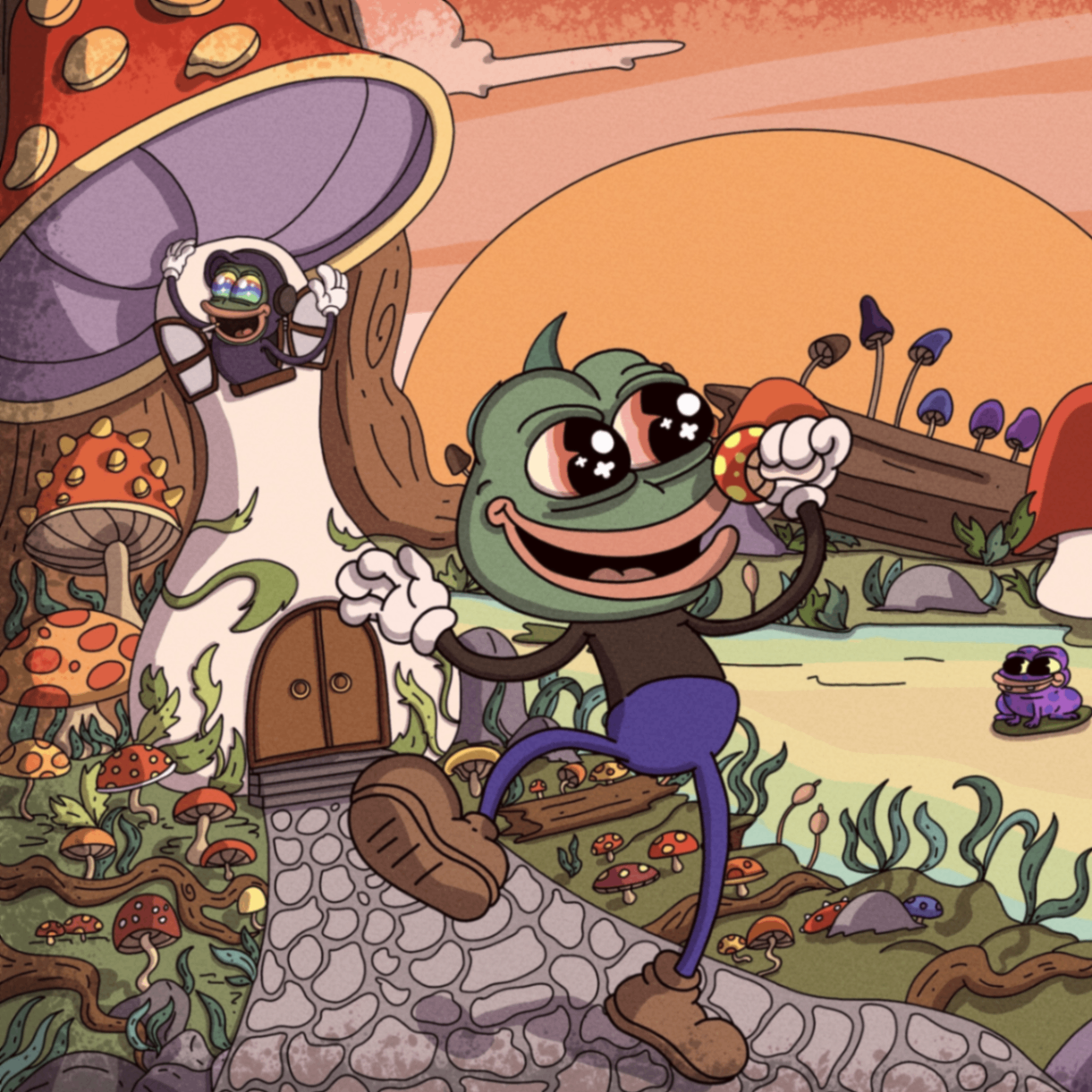 CryptoMushroom (cryptomushroom.lens) Lens social identity (.lens handle) PFP