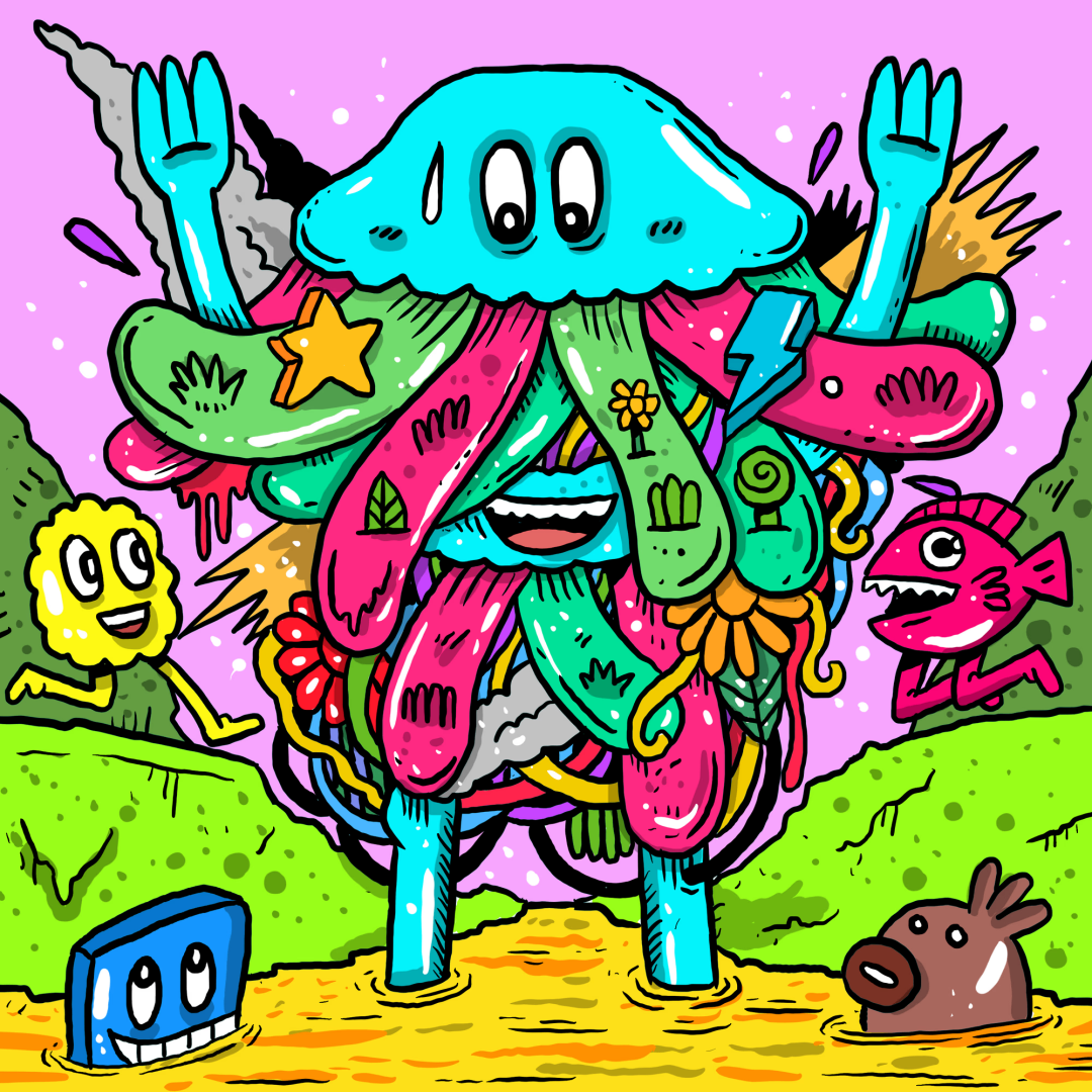 Binary (happyme.lens) Lens social identity (.lens handle) PFP