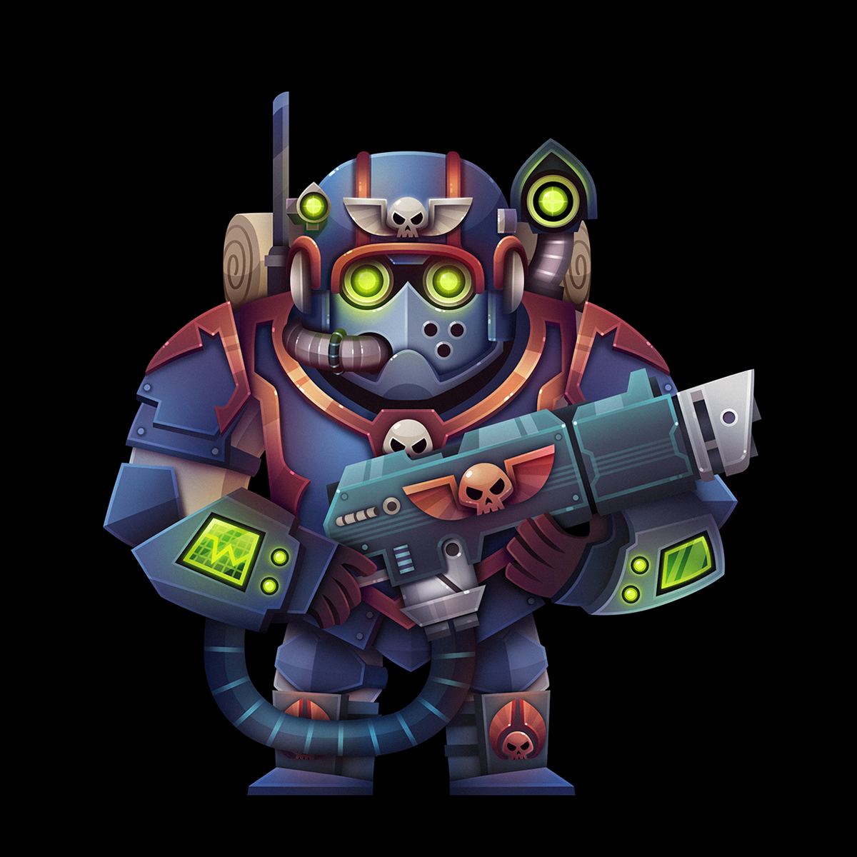 Warman (warhammer.lens) Lens social identity (.lens handle) PFP